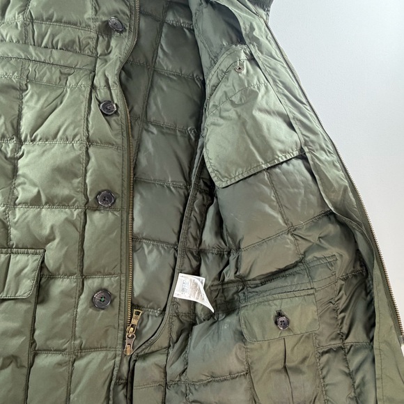 BROOKS BROTHERS Down Puffer Jacket Hunter Green NWOT 
Size M - Picture 8 of 8